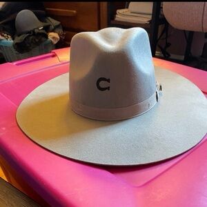 Charlie horse 1 brand Gray Wide Brim Hat